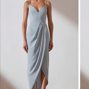 Shona Joy Core Cocktail Dress in Powder Blue